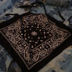 A bandanna shirt 🖤